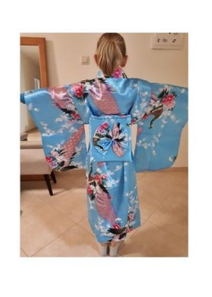 Kimono albastru