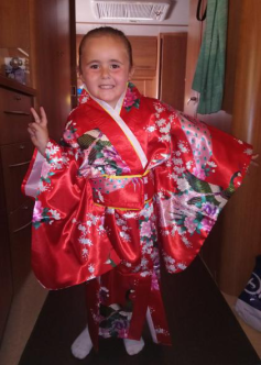 Kimono roșu